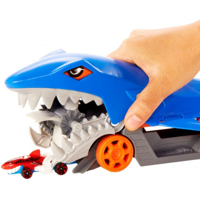 Ігровий набір Hot Wheels Вантажівка-транспортер &quot;Акуляча паща&quot; (GVG36)