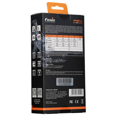 Ліхтар Fenix PD40R V2.0 + Ліхтар Fenix E01 V2.0 (PD40RV20E01V20)