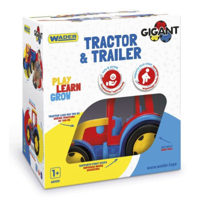 Спецтехніка Wader Трактор &quot;Гігант&quot; з причіпом (66100)
