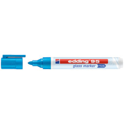 Маркер Edding Glass e-95 1,5-3 мм круглий блакитний (e-95/10)