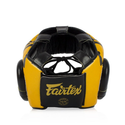 Боксерський шолом Fairtex HG16 Gold L (HG16_L_Gold)