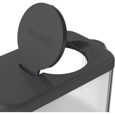 Фільтр-глечик Ecosoft Slim графітовий (FMVSLIMBKECO)