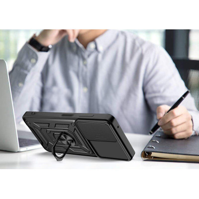 Чохол до мобільного телефона BeCover Military Infinix Hot 40i (X6528B) Black (710673)