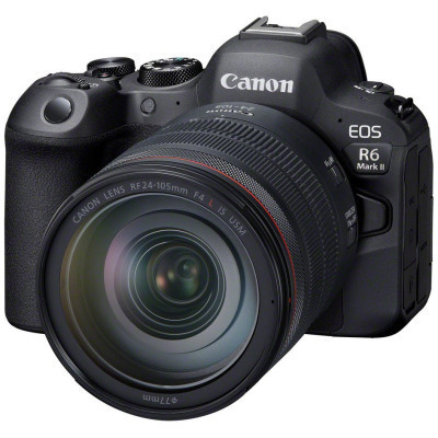 Цифровий фотоапарат Canon EOS R6 Mark II + RF 24-105 f/4.0 L IS (5666C029)