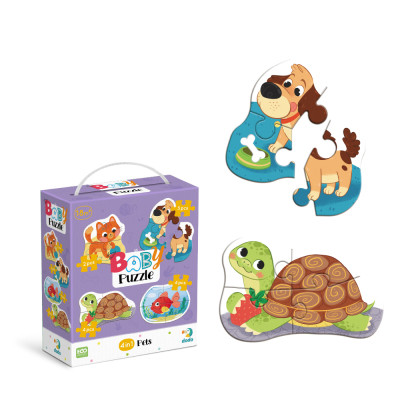 Пазл DoDo 4 в 1 Baby puzzle. Домашні тварини (300688)