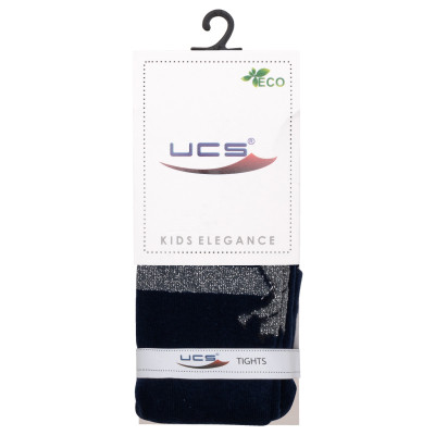 Колготки дитячі UCS Socks з бантом (M0C0301-1410-122G-blue)