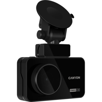 Відеореєстратор Canyon DVR10GPS FullHD 1080p GPS Wi-Fi Black (CND-DVR10GPS)