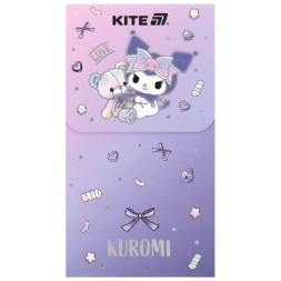 Блокнот Kite на магніті Kuromi 60 аркушів, клітинка (HK24-092-2)