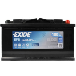 Акумулятор автомобільний EXIDE START-STOP EFB 100A (EL1000)