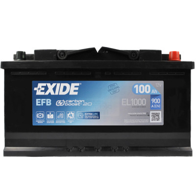 Акумулятор автомобільний EXIDE START-STOP EFB 100A (EL1000)