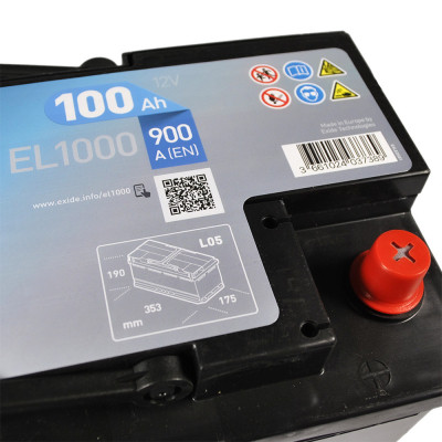 Акумулятор автомобільний EXIDE START-STOP EFB 100A (EL1000)