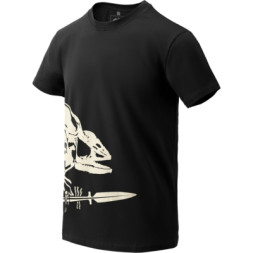 Футболка Helikon-Tex Full Body Skeleton Black розмір L (TS-FBS-CO-01-B05)