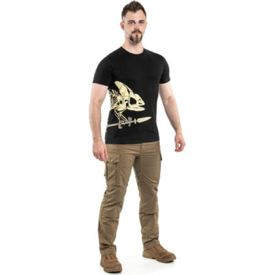 Футболка Helikon-Tex Full Body Skeleton Black розмір L (TS-FBS-CO-01-B05)
