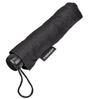 Парасоля Wenger Travel Umbrella, чорна (604602)