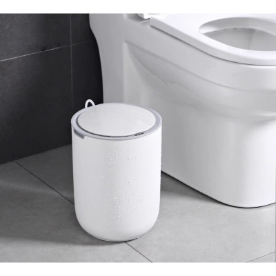 Контейнер для сміття JAH Waterproof Сенсорний Білий 8 л (20257)