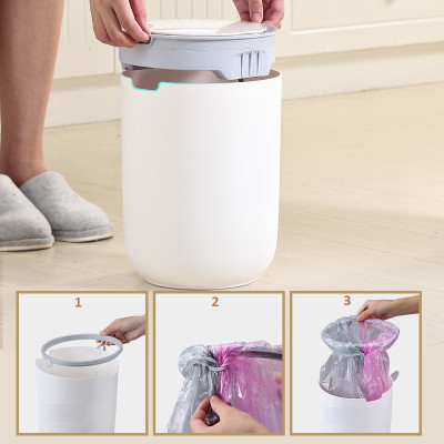 Контейнер для сміття JAH Waterproof Сенсорний Білий 8 л (20257)