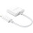 Перехідник Lightning to 3.5mm/Lightning 2LT-WH-BP Orico (CA912797)