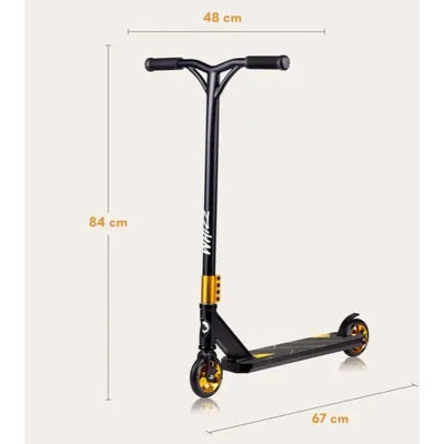 Самокат Lionelo Whizz Black Carbon Yellow (LO-WHIZZ BLACK CARBON YELLOW)