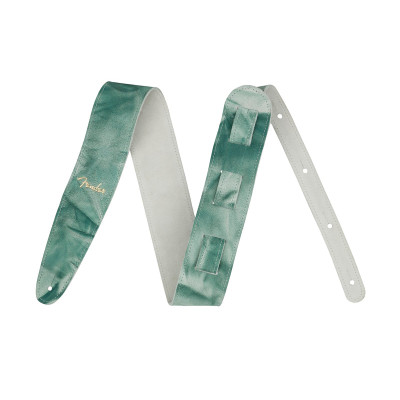 Ремінь для гітари Fender Strap Tie Dye Leather Sage Green (233403)