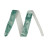 Ремінь для гітари Fender Strap Tie Dye Leather Sage Green (233403)