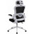 Офісне крісло GT Racer B-5880 White/Black