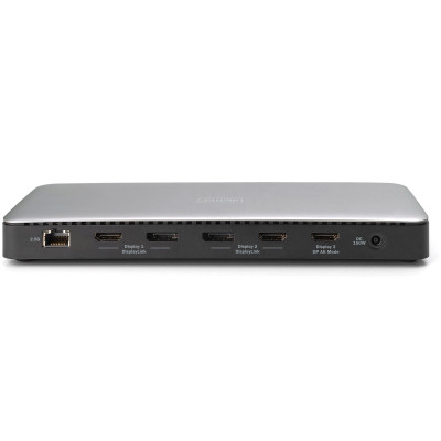 Порт-реплікатор Digitus USB-C &gt; 3xHDMI/2xDP/4xUSB-A/USB-C/RJ54/DC/Audio (DA-70918)