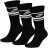Шкарпетки Nike U NK NSW EVERYDAY ESSENTIAL CR 3PR DX5089-010 38-42 3 пари Чорні (196148786132)