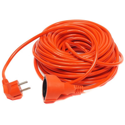 Мережевий подовжувач PowerPlant 20 м, 3x2.5мм2, 16А, морозостойкий (JY-3024/20) (PPCA16M20S1L)