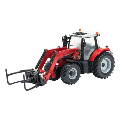 Спецтехніка Britains Трактор Massey Ferguson з фронтальним навантажувачем 1:32 (43082)