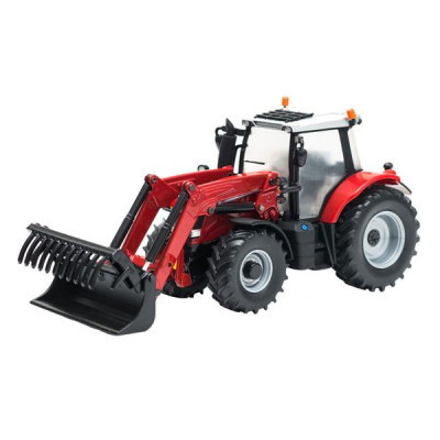 Спецтехніка Britains Трактор Massey Ferguson з фронтальним навантажувачем 1:32 (43082)