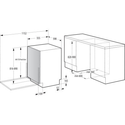 Посудомийна машина Gorenje GV643D60