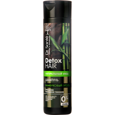 Шампунь Dr. Sante Detox Hair Бамбукове вугілля 250 мл (4823015940385)