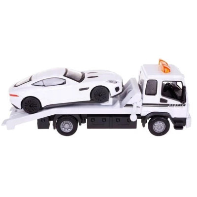 Спецтехніка Bburago Евакуатор з автомоделлю Jaguar F-Type R Dynamic V6 (18-31419)
