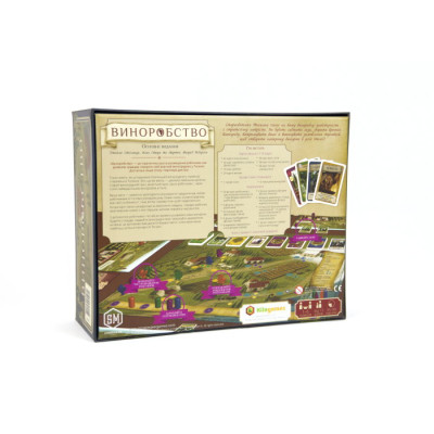 Настільна гра Geekach Games Виноробство. Основне видання (Viticulture. Essential Edition (2250)