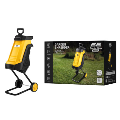 Садовий подрібнювач 2E GardenFrag 2400Вт, 40мм, 40л (2E-ES24)