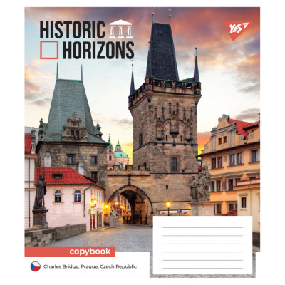 Зошит Yes Historic Horizons А5 24 аркушів лінія (767882)