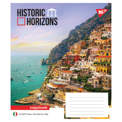 Зошит Yes Historic Horizons А5 24 аркушів лінія (767882)
