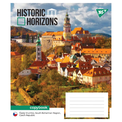 Зошит Yes Historic Horizons А5 24 аркушів лінія (767882)