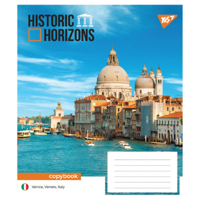 Зошит Yes Historic Horizons А5 24 аркушів лінія (767882)