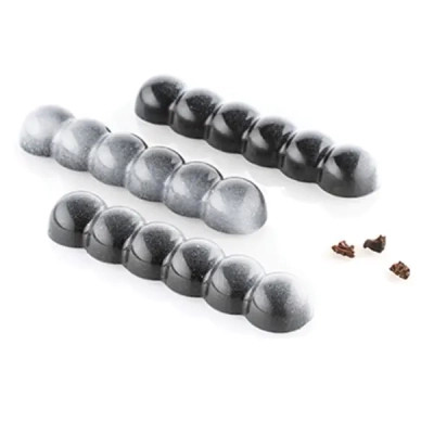 Форма для шоколаду Silikomart Bolla-b115х25 h15 мм 10 шт (CH012)