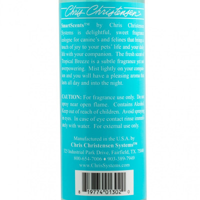 Парфуми для тварин Chris Christensen Smart Scents Tropical Breeze 473 мл (819774013020)