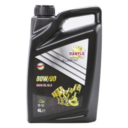 Трансмісійна олива CASTLE MOTOR OILS 80W90 API GL-5 4л (80W/904gl5)