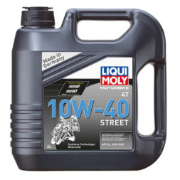 Моторна олива Liqui Moly Motorbike 4T 10W-40 Street 4л. (7512)