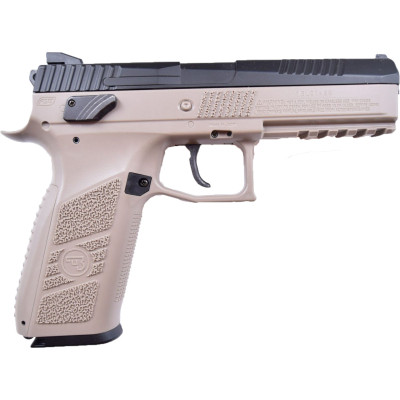 Пневматичний пістолет ASG CZ P-09 Blowback Pellet Black/FDE (18524)