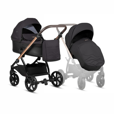 Коляска TUTIS Leo+ Black (1222201)