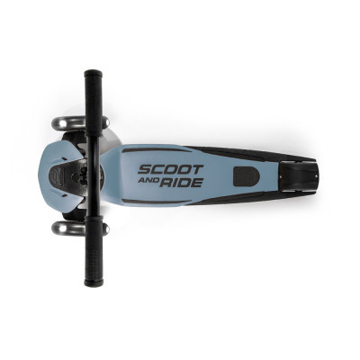 Самокат Scoot&amp;Ride Highwaykick 5 LED Steel (SR-190117-STEEL)