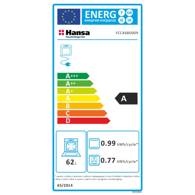 Плита Hansa FCCX680009