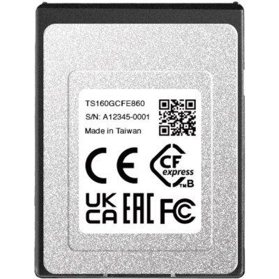 Карта пам&#039;яті Transcend 160GB CFExpress Gen3x2 (TS160GCFE860)