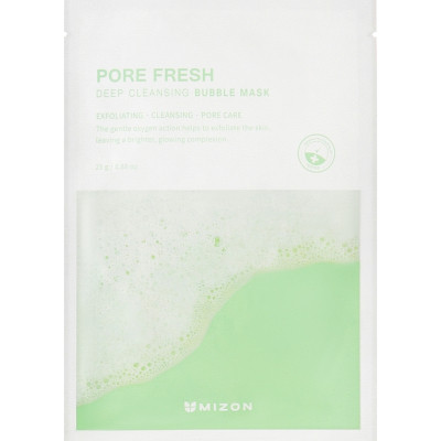Маска для обличчя Mizon Pore Fresh Deep Cleansing Bubble Mask 25 г (8809663754198)