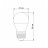 Лампочка Videx LED G45h 4.9W E27 4100K (VL-G45h-49274)